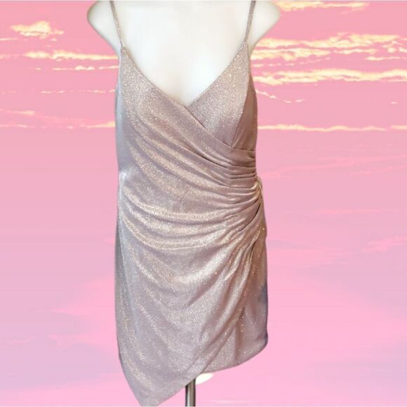 IEENA For Mac Duggal Golden Dress - Picture 3 of 9